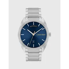 CALVIN KLEIN - Reloj Progress Plateado