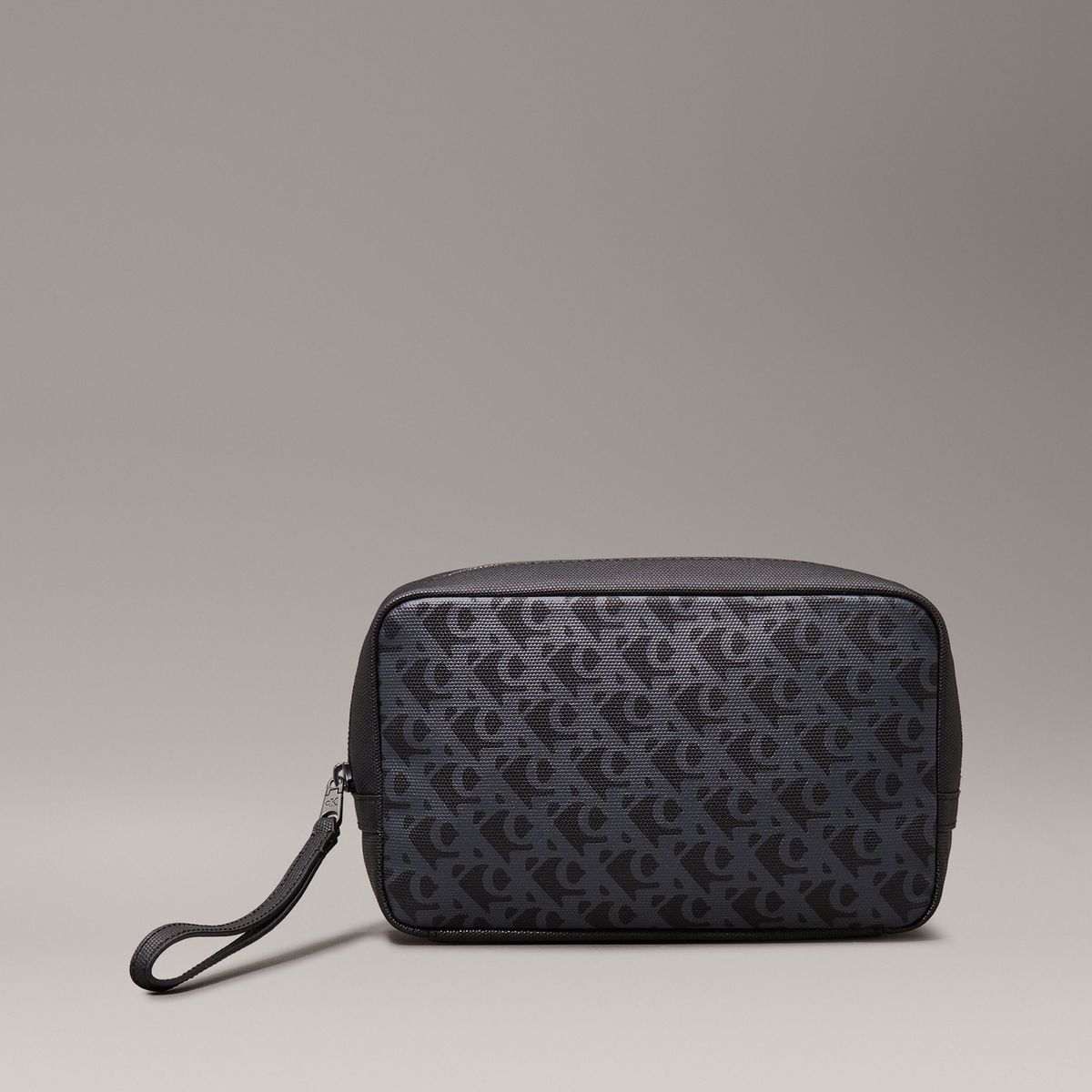 CALVIN KLEIN - Neceser Matte AOP Negro Calvin Klein