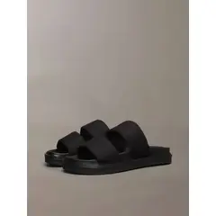 CALVIN KLEIN - Sandalias de Lona Flat Molded Negro