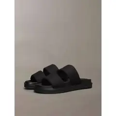 CALVIN KLEIN - Sandalias de Lona Flat Molded Negro