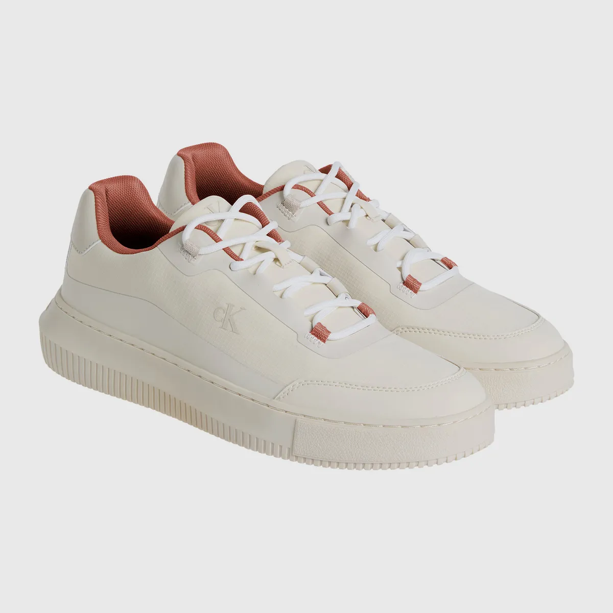 CALVIN KLEIN - Zapatillas Chunky Cupsole Tech Beige Calvin Klein