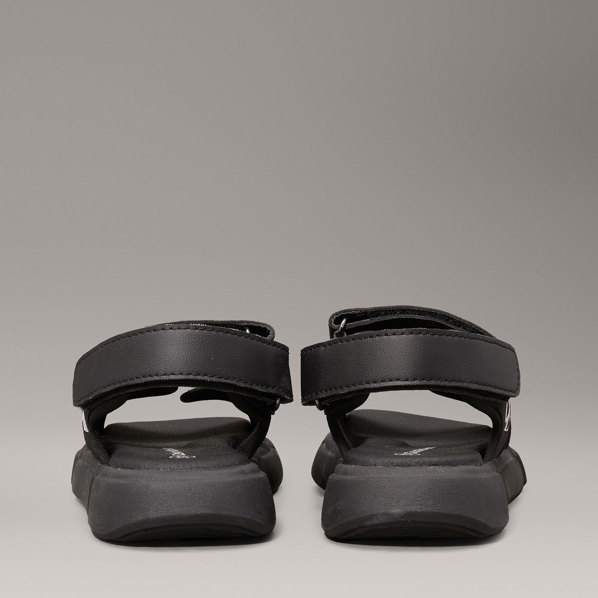 CALVIN KLEIN - Sandalias Niño con Velcro Negro Calvin Klein