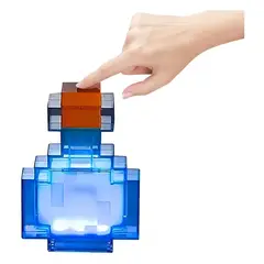 GENERICO - Botella Lampara 3d Pocion Pocima Luz Varios Color Minecraft