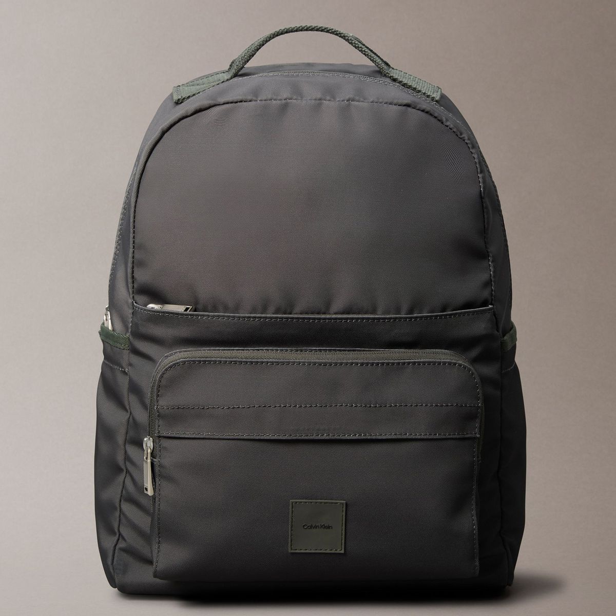 CALVIN KLEIN - Mochila Utility con Parche Gris Calvin Klein