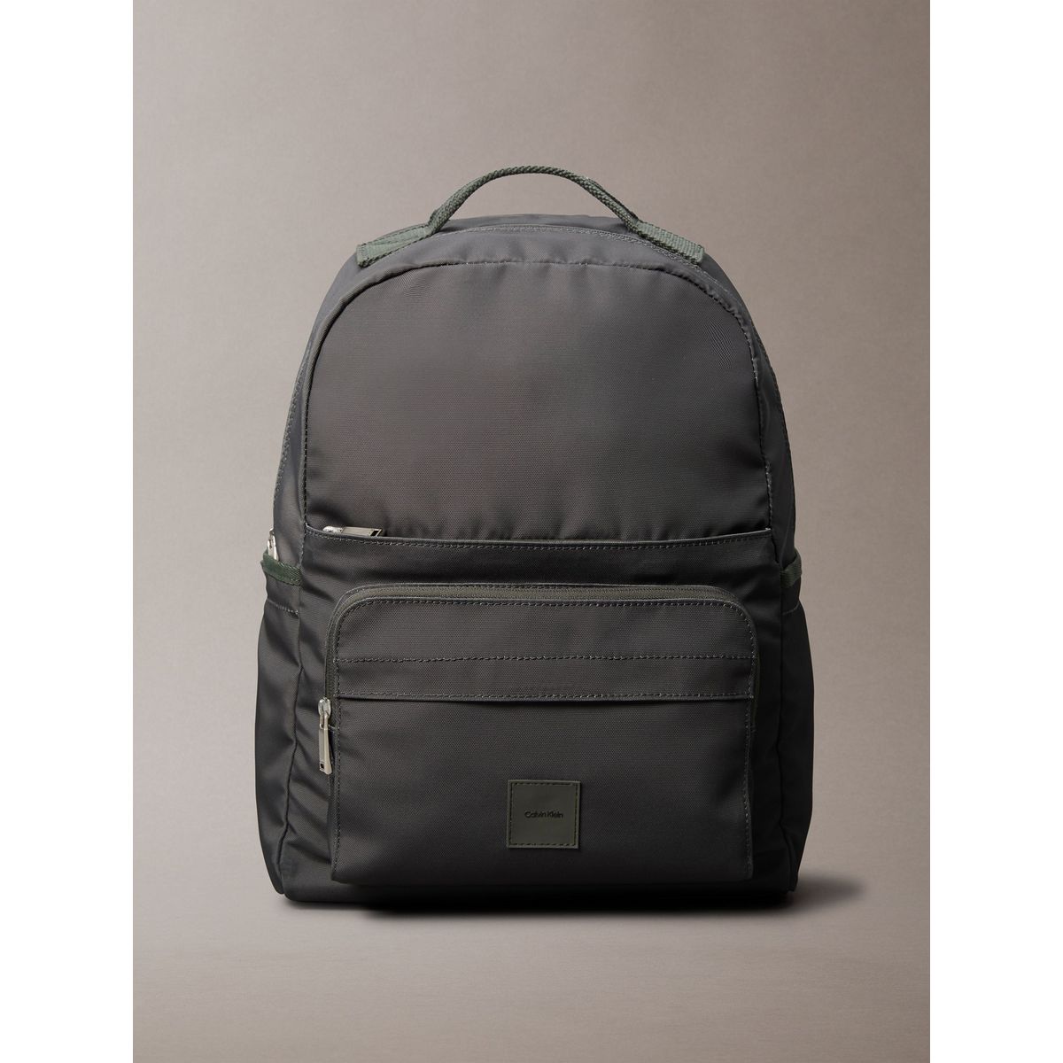 CALVIN KLEIN - Mochila Utility con Parche Gris Calvin Klein