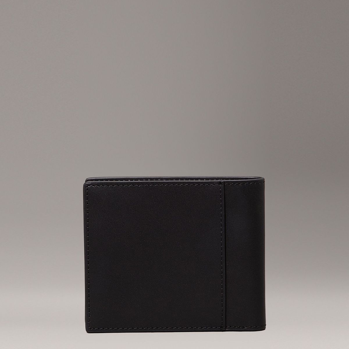 CALVIN KLEIN - Billetera de Cuero Mono Logo Negro Calvin Klein