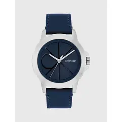 CALVIN KLEIN - Reloj CK Reset Blue Plateado