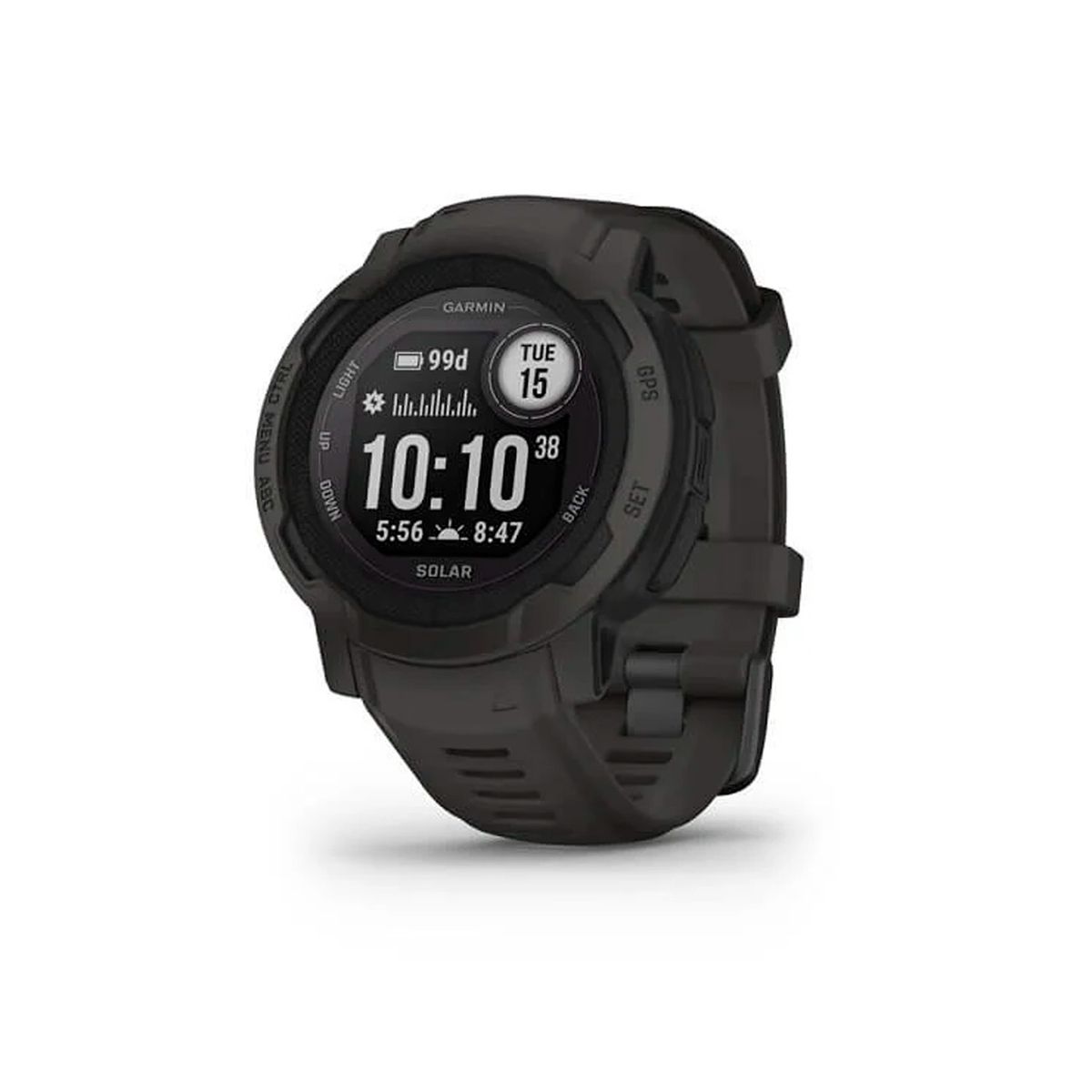 GARMIN - Reloj Garmin Instinct 2S Solar Graphite 40mm