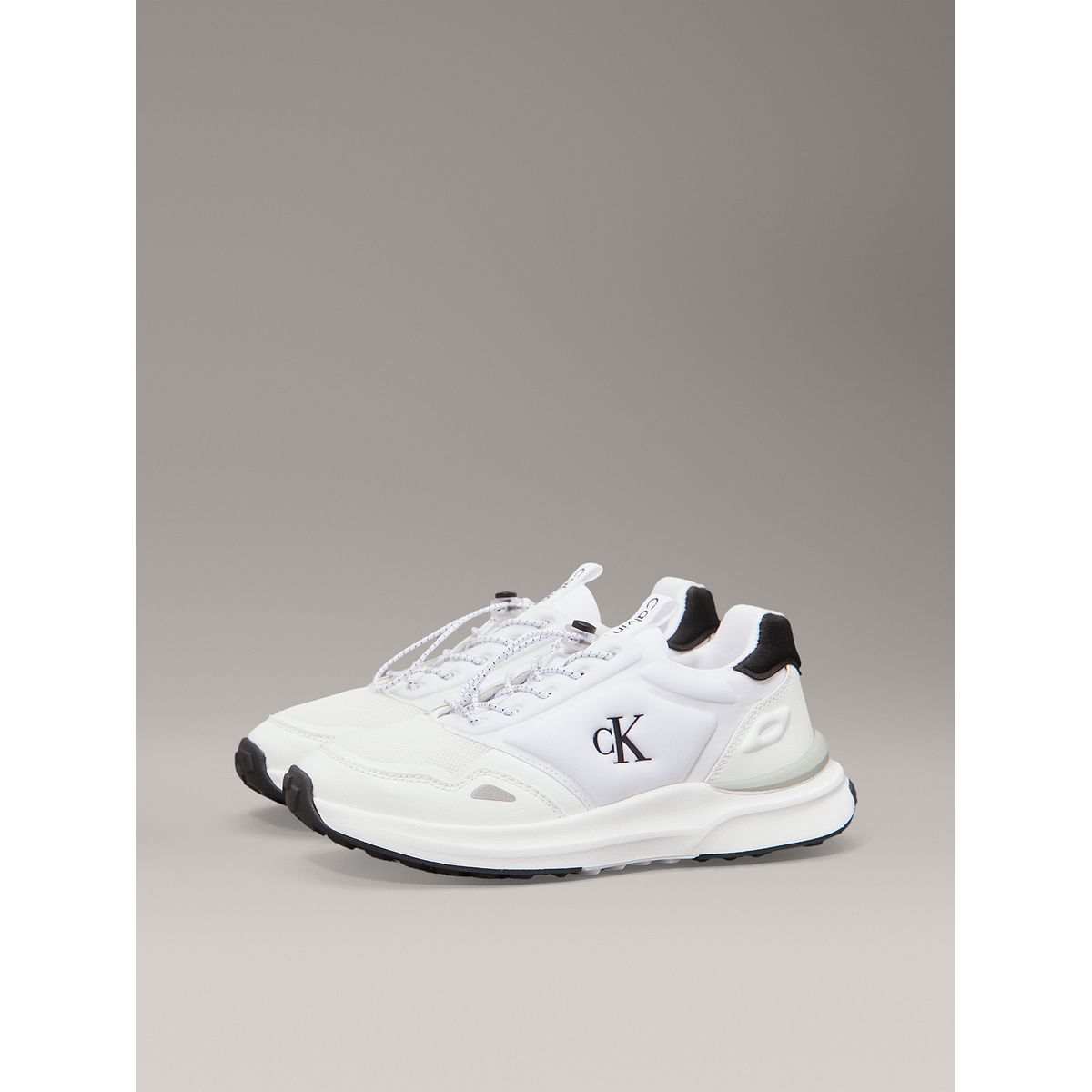 CALVIN KLEIN - Zapatillas Niño Low Cut Lace-Up Blanco Calvin Klein