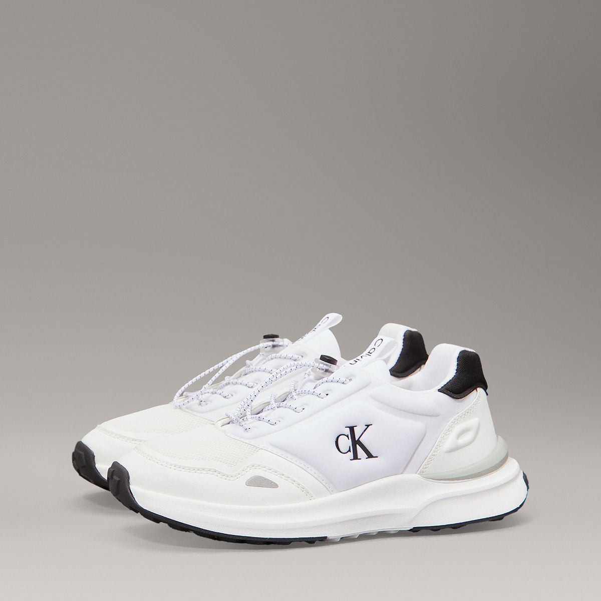 CALVIN KLEIN - Zapatillas Niño Low Cut Lace-Up Blanco Calvin Klein