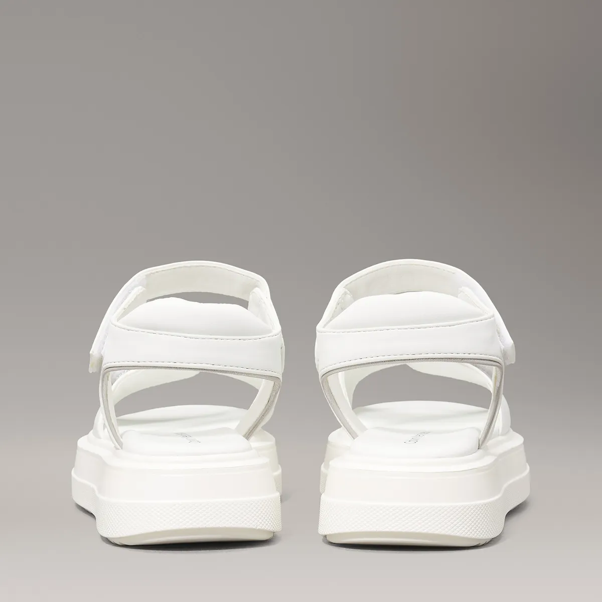 CALVIN KLEIN - Sandalias Niña con Velcro Blanco Calvin Klein