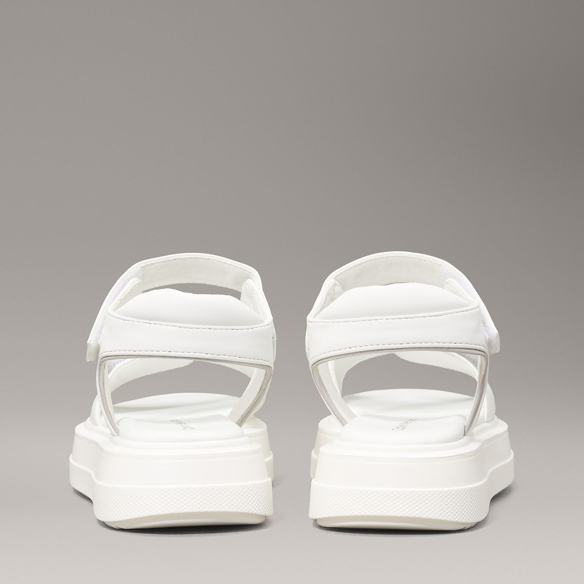 CALVIN KLEIN - Sandalias Niña con Velcro Blanco Calvin Klein