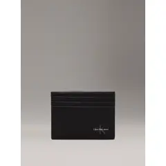 CALVIN KLEIN - Tarjetero con Monograma Negro
