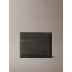 CALVIN KLEIN - Tarjetero con Monograma Gris