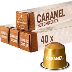 REAL COFFEE - Pack 40 Cápsulas Sweet Caramel Caliente
