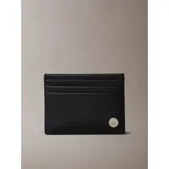 CALVIN KLEIN - Tarjetero con Monograma Negro