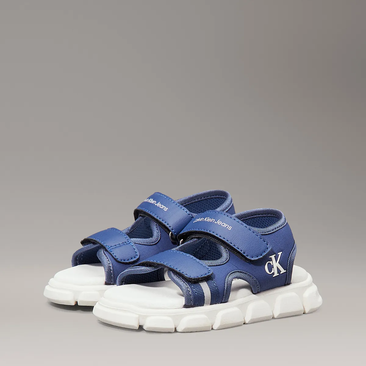 CALVIN KLEIN - Sandalias Niño con Doble Velcro Calvin Klein Azul