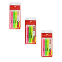 FABER-CASTELL - Pack x 3 destacadores Super Gel Fabercastell X3 Colores
