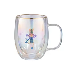 ADAGIO TEAS - Taza Doble Vidrio Nutcracker 300 ml