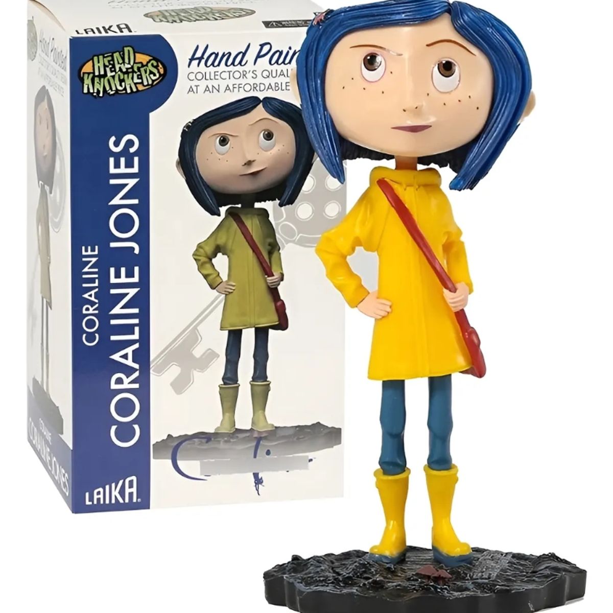 GENERICO - Figura Coraline Bobble Head 18 Cm Con Caja