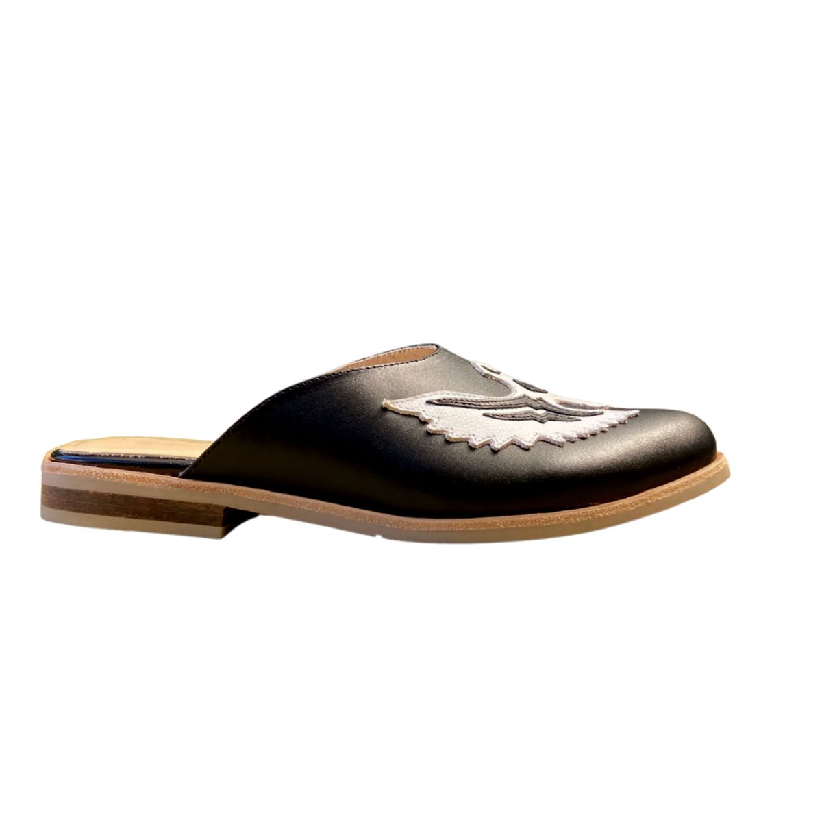 VANESSA GIL - BABUCHA COLOMBA NEGRA