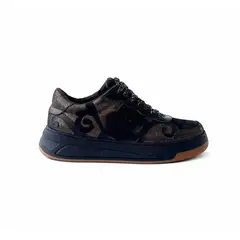 VANESSA GIL - ZAPATILLA CUERO MANDI NEGRA