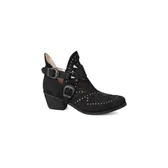 VANESSA GIL - BOTIN MUJER DE CUERO GRACIA NEGRO