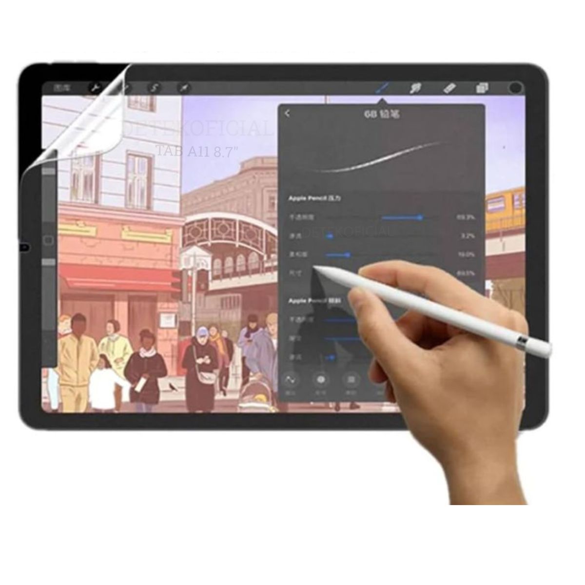 GENERICO - Micas Para Samsung Galaxy Tab A11 8.7 X130 Paper Like