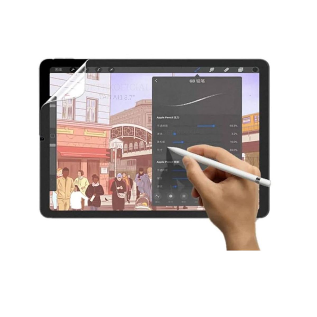 GENERICO - Micas Para Samsung Galaxy Tab A11 8.7 X130 Paper Like