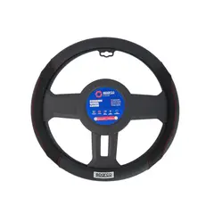 CHINA - Cubre Volante Negro Rojo