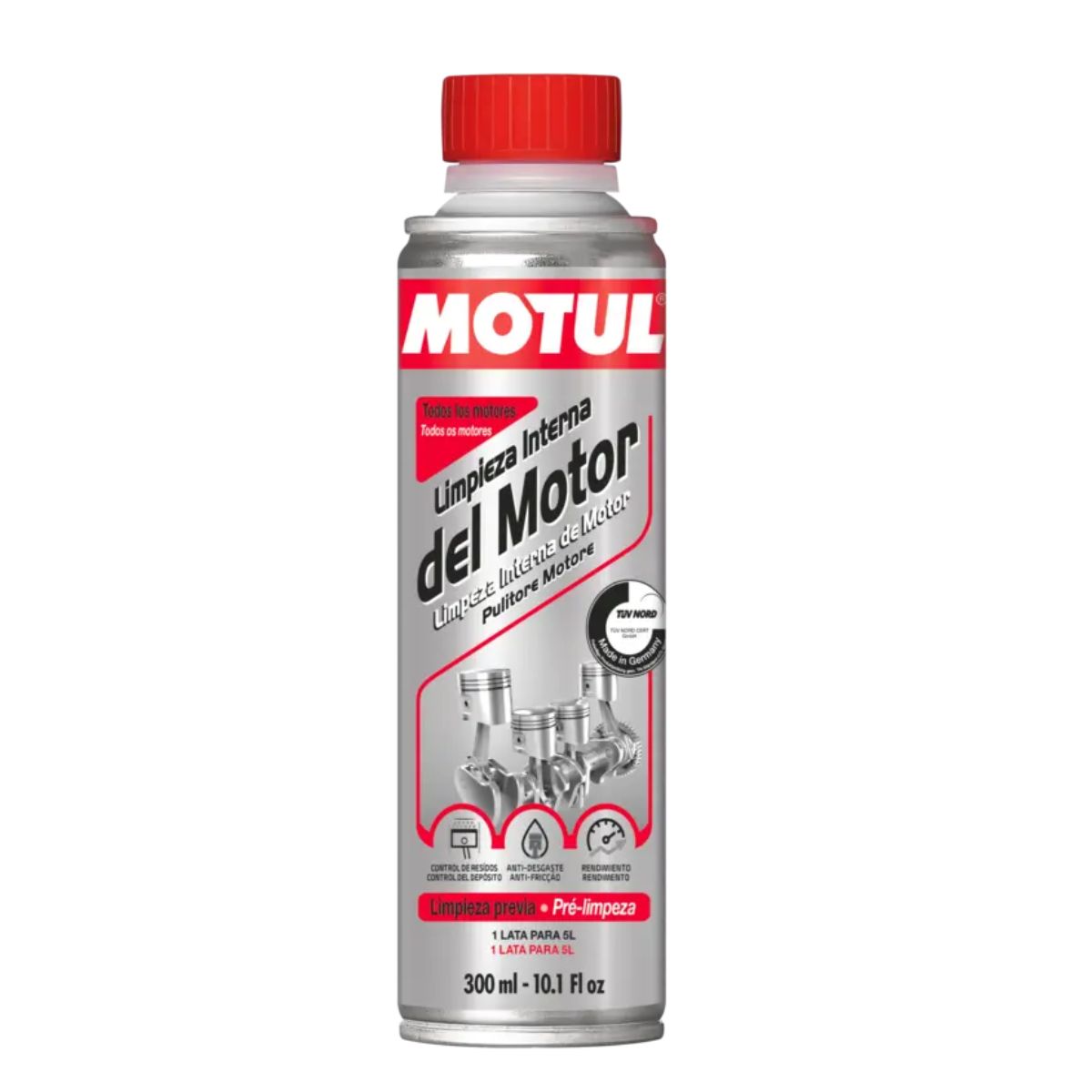 MOTUL - Motul Limpieza Interna del Motor – Engine Flush – 300 ml