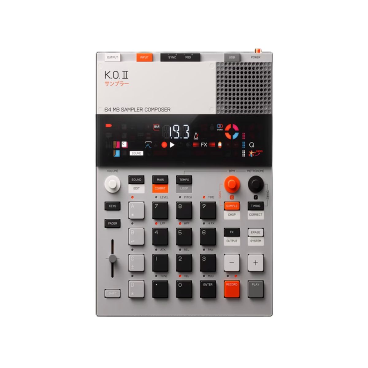 TEENAGE ENGINEERING - Sampler EP-133 K.O. II The champ edition