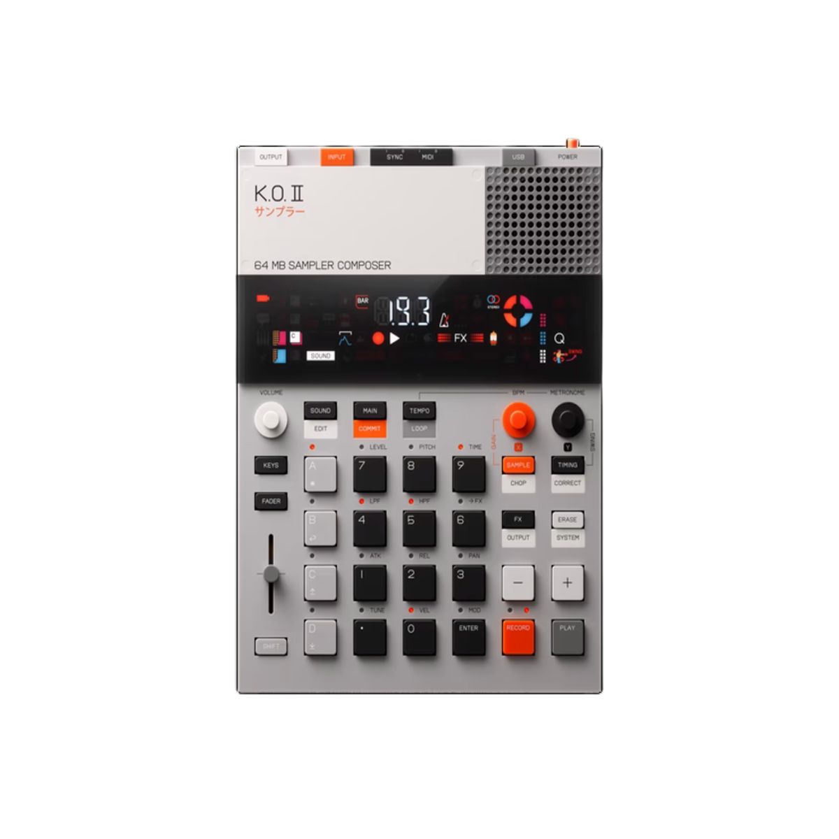 TEENAGE ENGINEERING - Sampler EP-133 K.O. II The champ edition