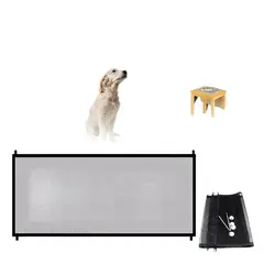 GENERICO - Malla Puerta Magica Seguridad Puerta Magica Mascotas