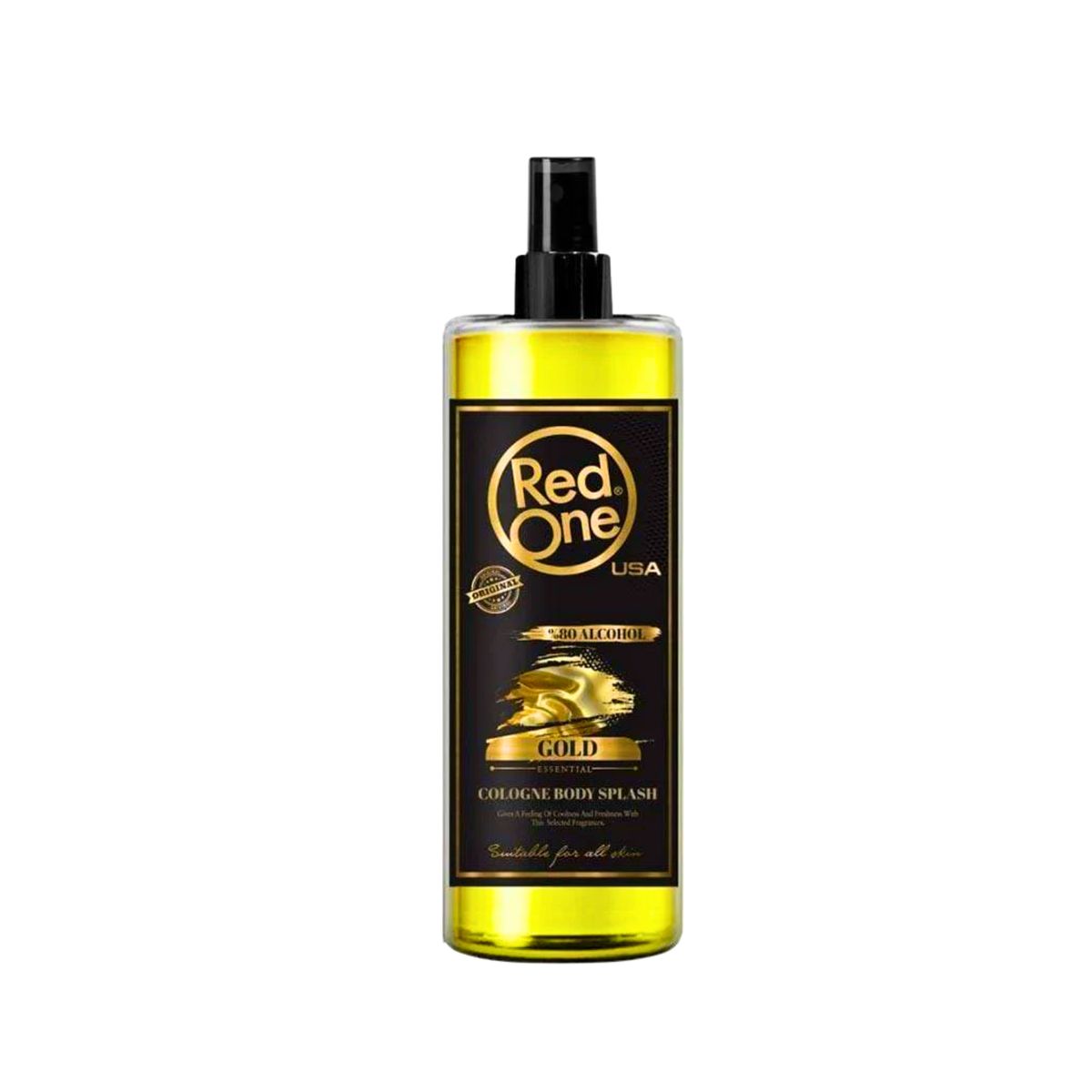 RED ONE - Red One After Shave Cologne Gold Body Splash 400ml