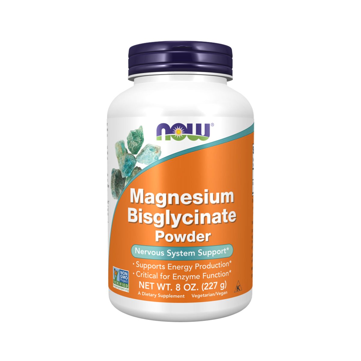 NOW - Magnesium Bisglycinate Powder 227 grs - Now Foods