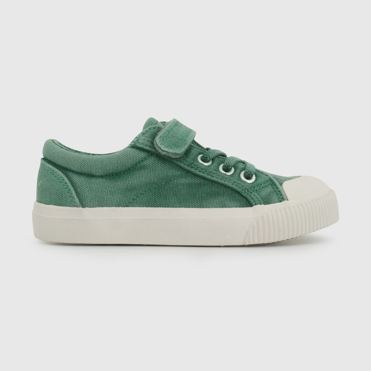 COLLOKY - Zapatilla de Niño Verde con Cordón-Velcro