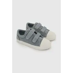 COLLOKY - Zapatilla de Niña Celeste con Velcro