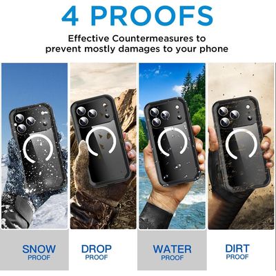 Imagen 2 del producto Carcasa Blindada Para iPhone 17 Pro Waterproof