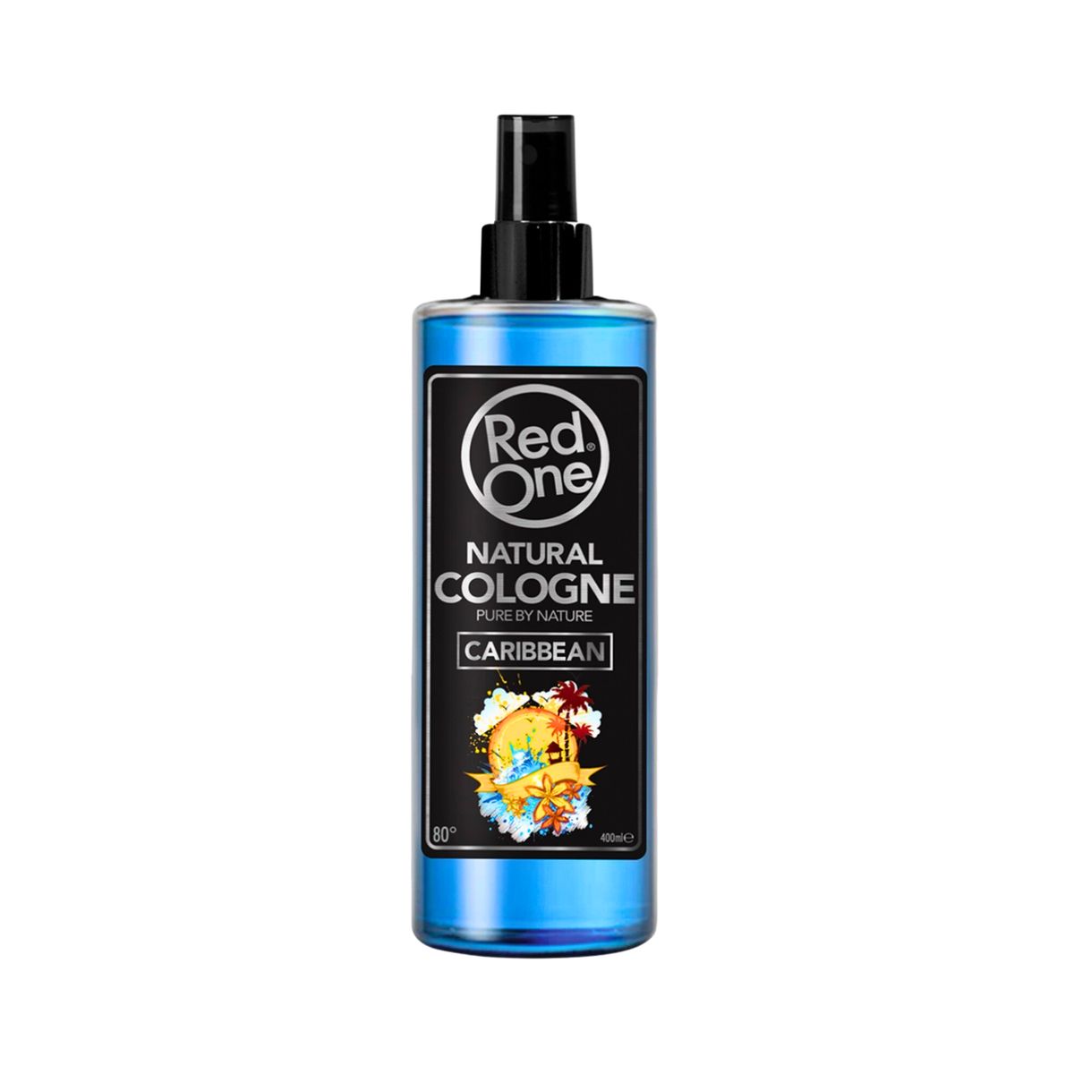 RED ONE - Red One After Shave Cologne Caribbean 400ml
