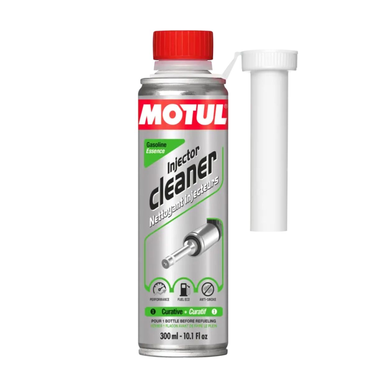 MOTUL - Injector Cleaner Bencina Motul Limpia Inyectores 300 Ml