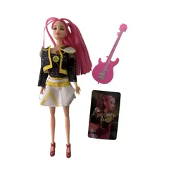 GENERICO - Muñeca Mira Guerrera Kpop 30cm Con Música Y Guitarra Golden