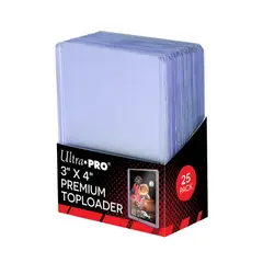 ULTRA PRO - Fundas Toploader Super Clear Premium 25 u