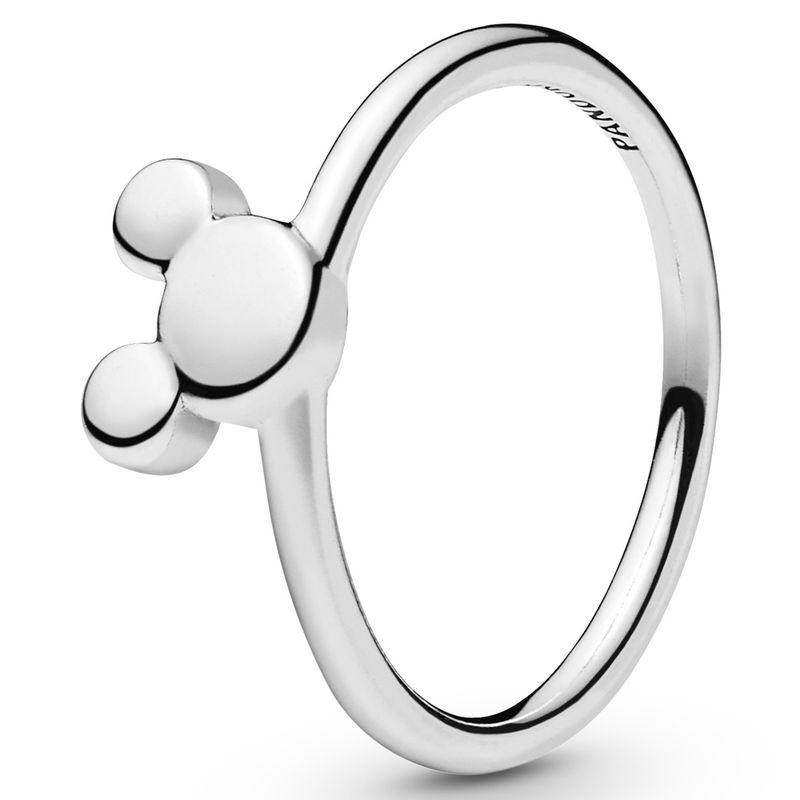 PANDORA - Anillo En Plata De Ley Silueta Mickey Mujer Pandora