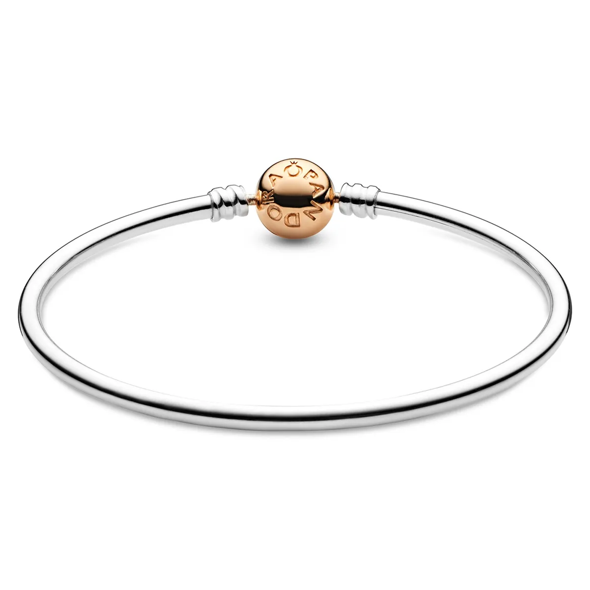 PANDORA - Pulsera Rígido Moments De Plata Mujer Pandora