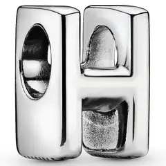 PANDORA - Charm De Plata Del Alfabeto Letra H Mujer