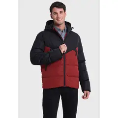 ARROW - Parka Bicolor Con Capucha