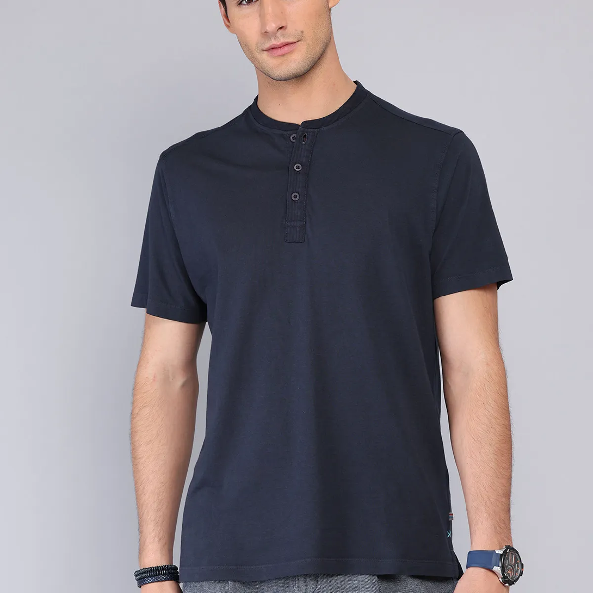 ARROW - Polera Cuello Redondo Stone Wash Arrow ARROW