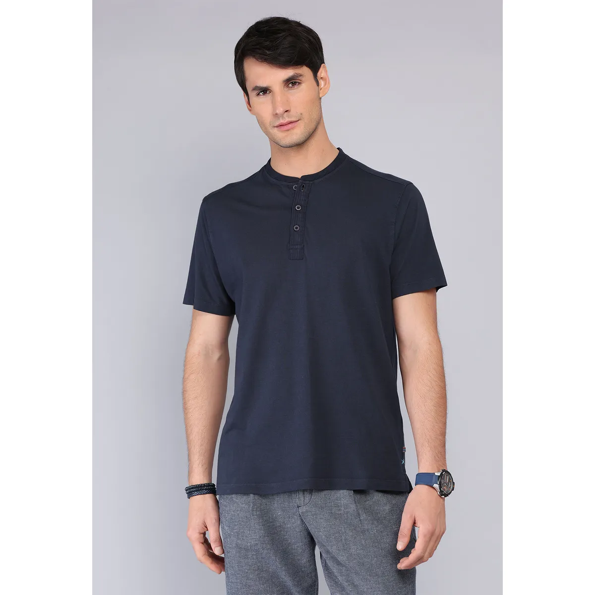 ARROW - Polera Cuello Redondo Stone Wash Arrow ARROW