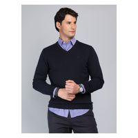 Sweater Liso Cuello V